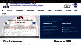 What Iiitn.ac.in website looked like in 2023 (This year)