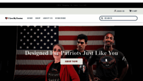 What Ilovemyfreedom.org website looked like in 2023 (This year)