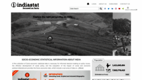 What Indiastat.com website looked like in 2023 (This year)