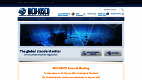 What Iosco.org website looked like in 2023 (2 years ago)