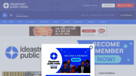 What Ideastream.org website looked like in 2023 (2 years ago)