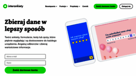 What Interankiety.pl website looked like in 2023 (2 years ago)