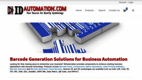 What Idautomation.com website looked like in 2023 (This year)