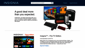 What Insigniaproducts.com website looked like in 2023 (This year)