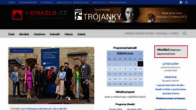 What I-divadlo.cz website looked like in 2023 (2 years ago)