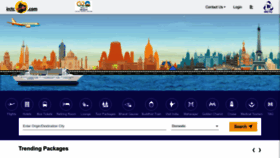 What Irctctourism.com website looked like in 2023 (This year)