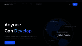What Ide.goorm.io website looked like in 2023 (This year)