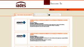 What Iades.com.br website looked like in 2023 (This year)