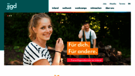 What Ijgd.de website looked like in 2023 (This year)