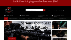 What Infidelbodyarmor.com website looked like in 2023 (This year)