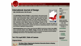 What Ijdesign.org website looked like in 2023 (This year)