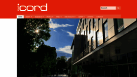 What Icord.org website looked like in 2023 (This year)