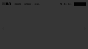 What Inr.se website looked like in 2023 (2 years ago)