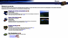 What Imagico.de website looked like in 2023 (This year)
