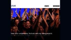 What Interkultur.com website looked like in 2023 (This year)