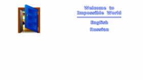 What Im-possible.info website looked like in 2023 (2 years ago)