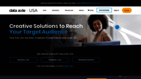 What Infousa.com website looked like in 2023 (This year)