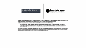 What Ifoapplestore.com website looked like in 2023 (This year)