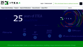 What Itea3.org website looked like in 2023 (This year)