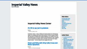 What Imperialvalleynews.com website looked like in 2023 (This year)
