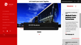 What Icekrakow.pl website looked like in 2023 (This year)