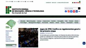 What Ifrs.edu.br website looked like in 2023 (This year)