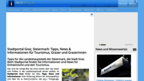 What Info-graz.at website looked like in 2023 (This year)