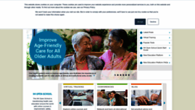 What Ihi.org website looked like in 2023 (This year)