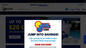 What Intheswim.com website looked like in 2023 (This year)