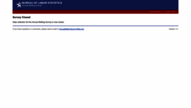 What Idcfars.bls.gov website looked like in 2023 (This year)