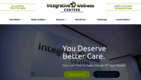 What Iwcenters.com website looked like in 2023 (This year)
