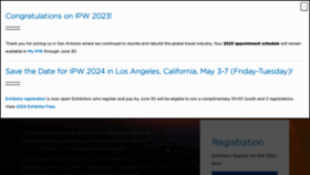 What Ipw.com website looked like in 2023 (This year)