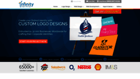 What Infinitylogodesign.co.uk website looked like in 2023 (This year)