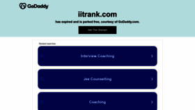 What Iitrank.com website looked like in 2023 (This year)