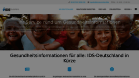 What Ids-deutschland.de website looked like in 2023 (This year)