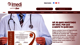 What Imedionline.com.br website looked like in 2023 (This year)