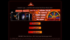 What Indobetgacor.org website looked like in 2023 (This year)