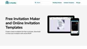What Invitanku.com website looked like in 2023 (2 years ago)