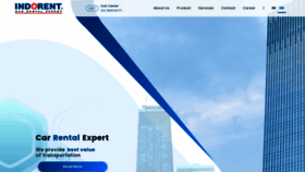 What Indorent.co.id website looked like in 2023 (This year)