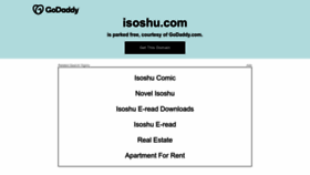 What Isoshu.com website looked like in 2023 (This year)
