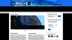 What Icinsider.com website looked like in 2023 (This year)