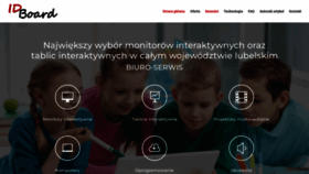 What Idboard.pl website looked like in 2023 (This year)
