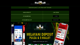 What Istana-impian2.club website looked like in 2023 (This year)