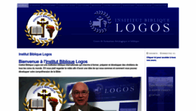 What Institutbibliquelogos.com website looked like in 2023 (This year)