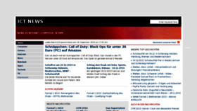 What Ictnews.de website looked like in 2011 (13 years ago)