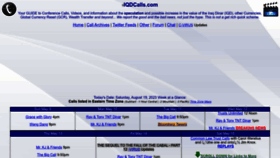 What Iqdcalls.com website looked like in 2023 (This year)