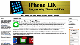 What Iphonejd.com website looked like in 2023 (This year)