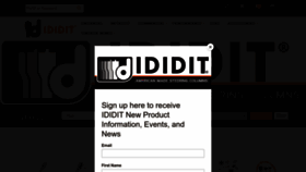 What Ididit.com website looked like in 2023 (This year)