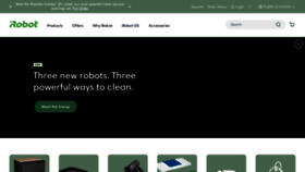 What Irobot.ca website looked like in 2023 (This year)