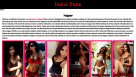 What Indiafun.in website looked like in 2023 (This year)